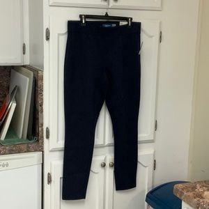 Old navy Pontie leggings navy L/G